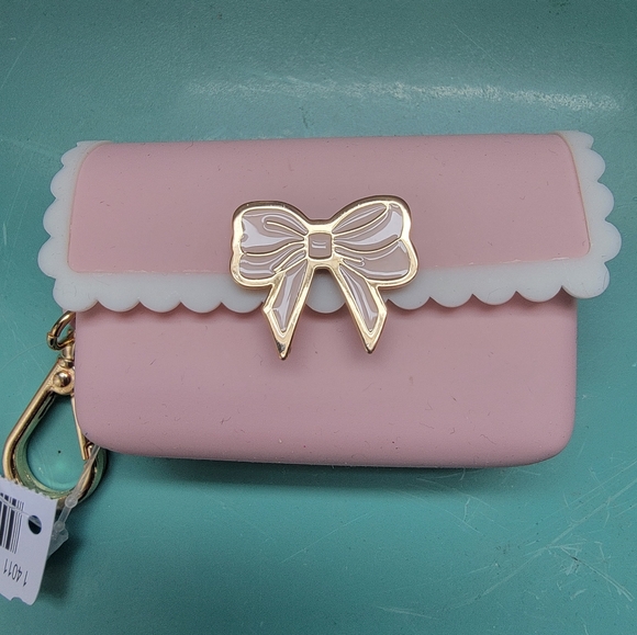 Bath & Body Works Accessories - Pink Bow Pocketbac Holder